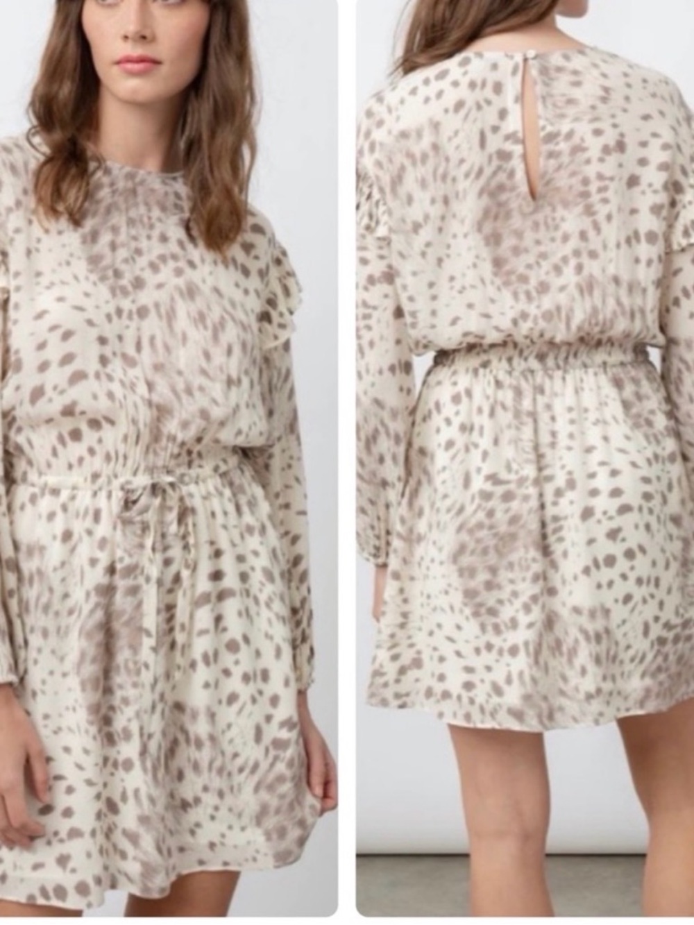 Rails Animal Print “ Ora Puma “ Dress, Size Small